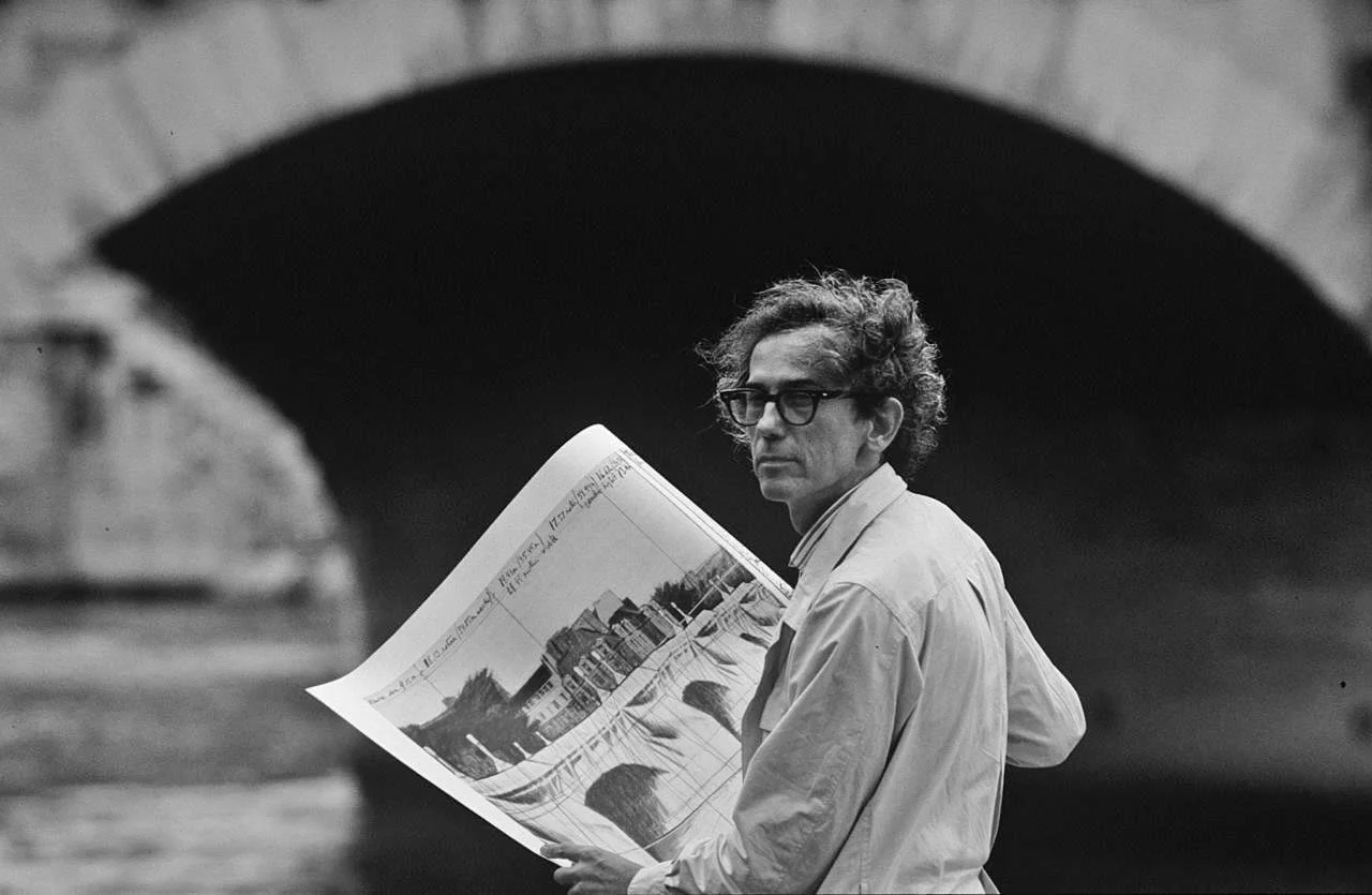Christo at the Pont-Neuf, 1985