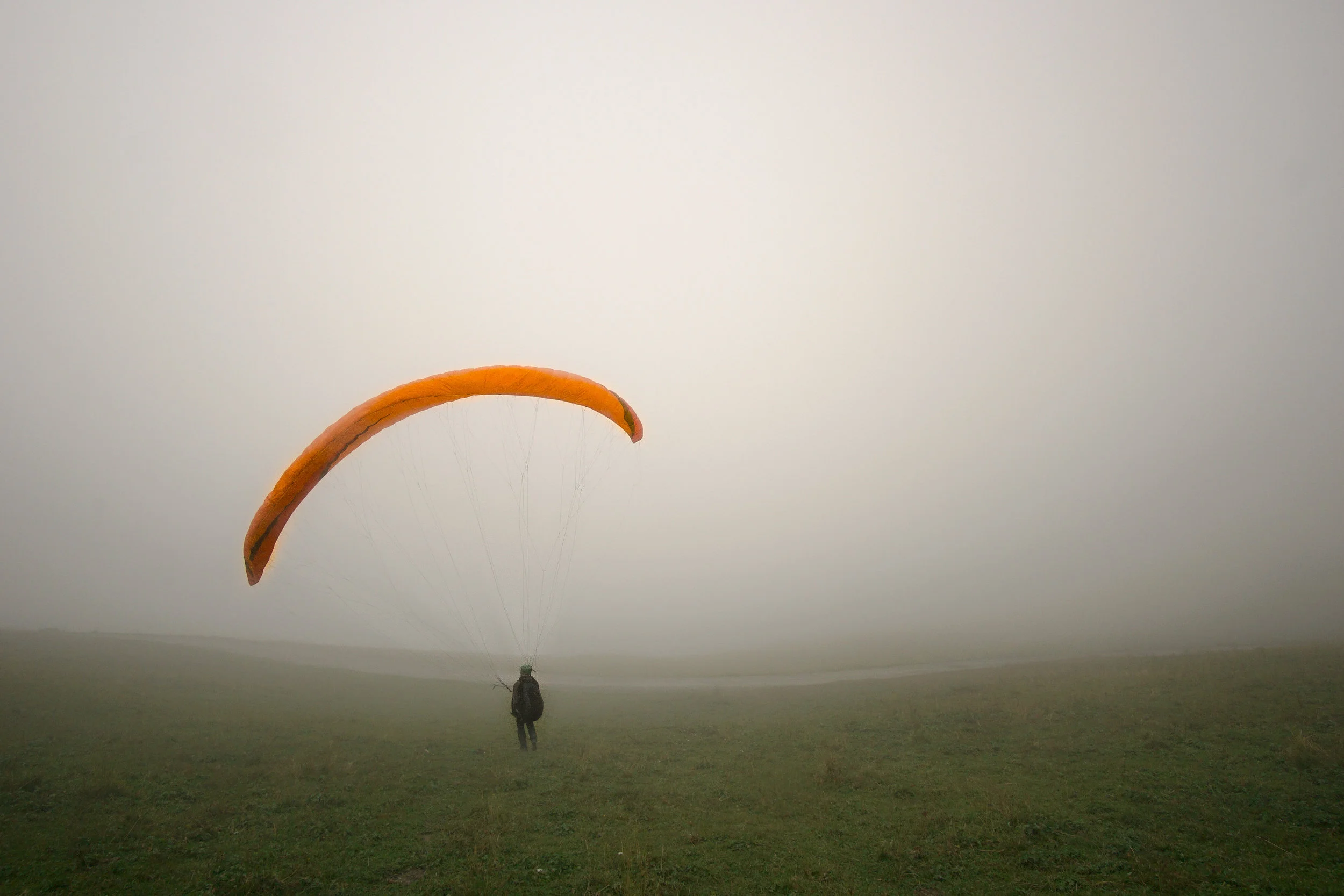 Andreas in the fog