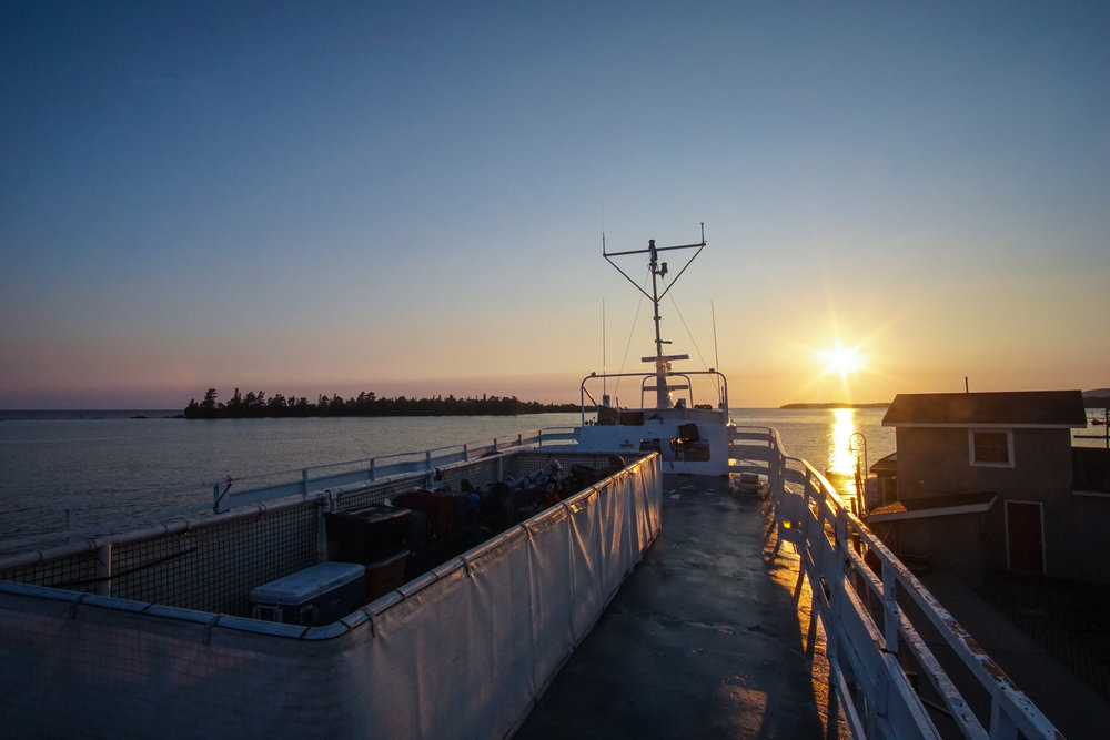  Sunrise over Copper Harbor 