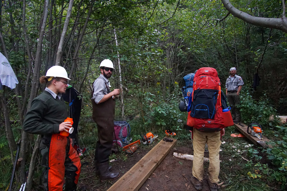  The local path building union taking a quick break 