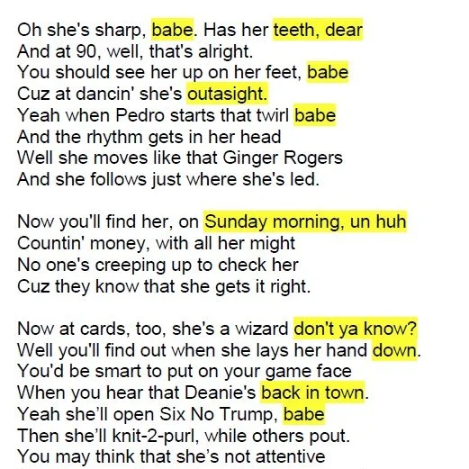 So you wanna write a song parody?