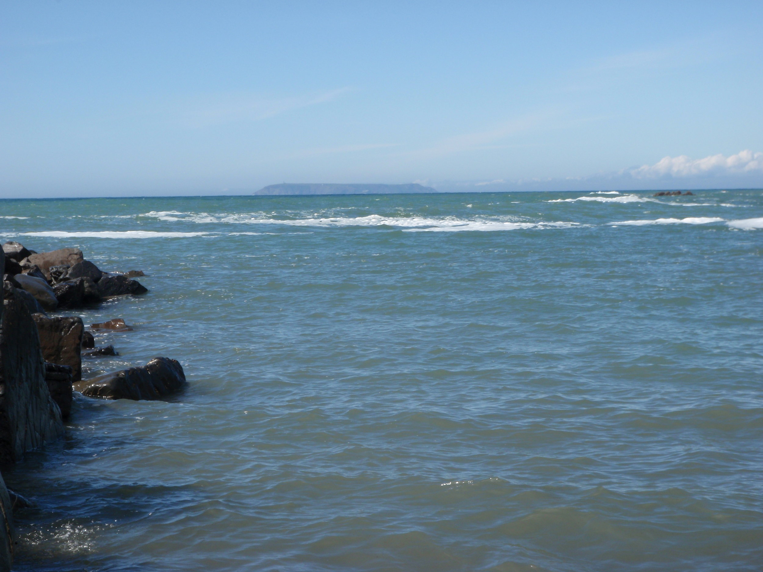 Lundy from the mainland