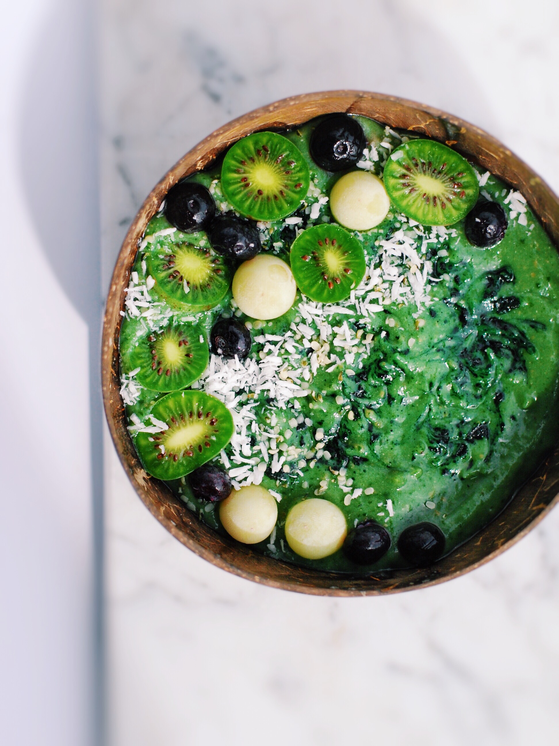 Spirulina Powered Green Smoothie Bowl and the Cost of Wellness