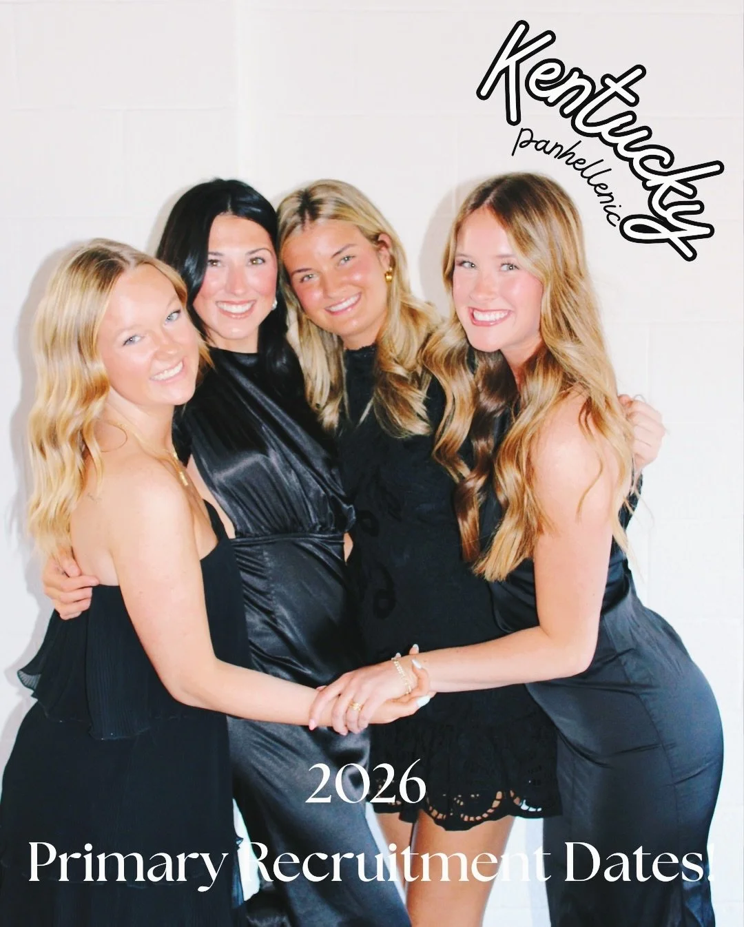 LETS TALK RECRUITMENT!

2026 Primary Recruitment Registration Opens in 55 days!! 🤗🤍Along with the 2026 Primary Recruitment Dates!!! 

Be on the lookout for more updates soon!!!

#kentuckyrecruitment #kentuckypanhellenic #sororityrush