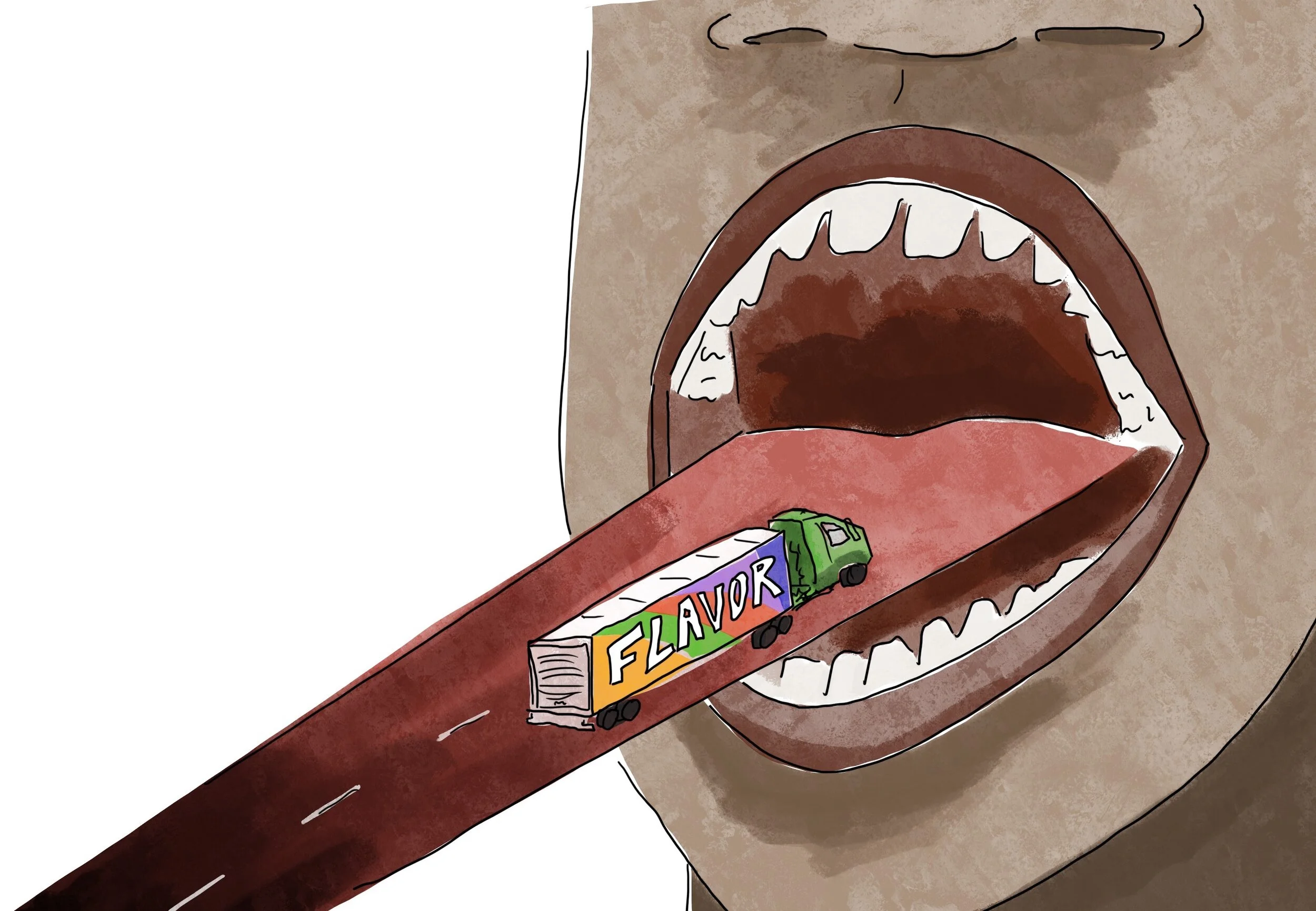 Edible Flavor Vehicles