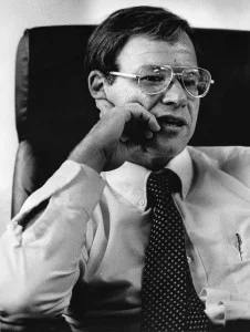 David H. Martin, shown here in 1983, served as director of the Offfice of Government Ethics during the Reagan years. (James K.W. Atherton/The Washington Post)