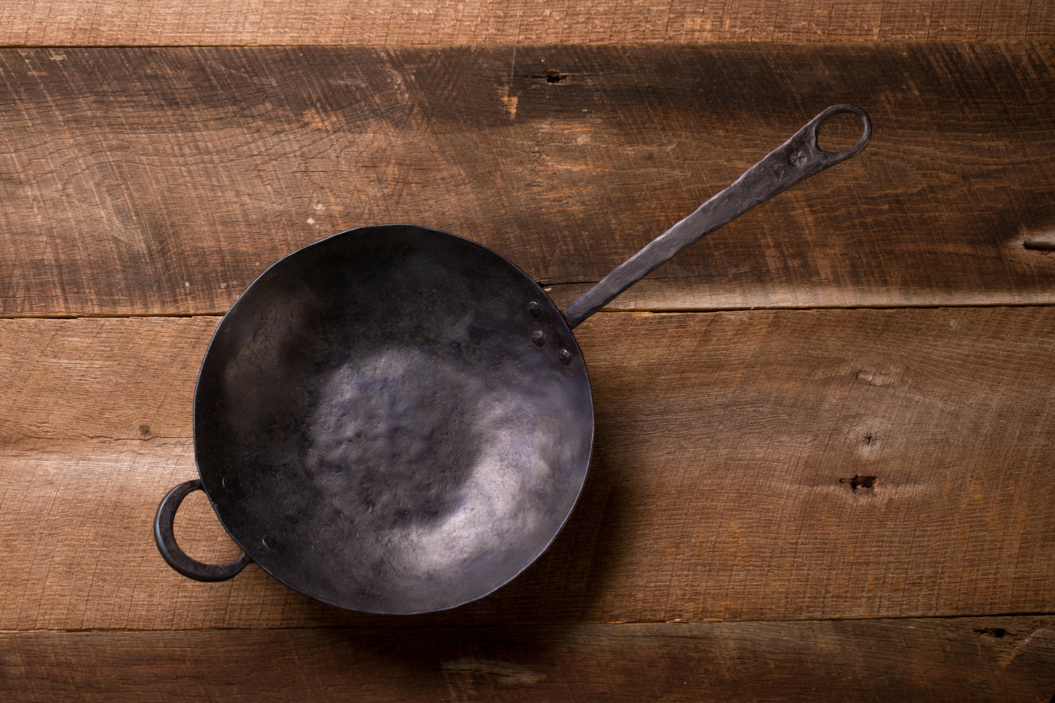 Forged Carbon Steel Wok Shira Forge