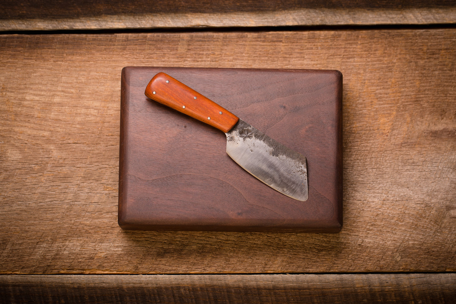 Forged Carbon Steel Kitchen Knife Set — Shira Forge