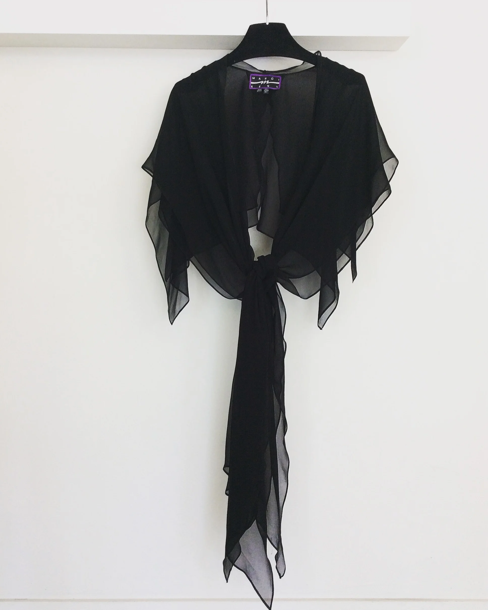 shawl chiffon georgette