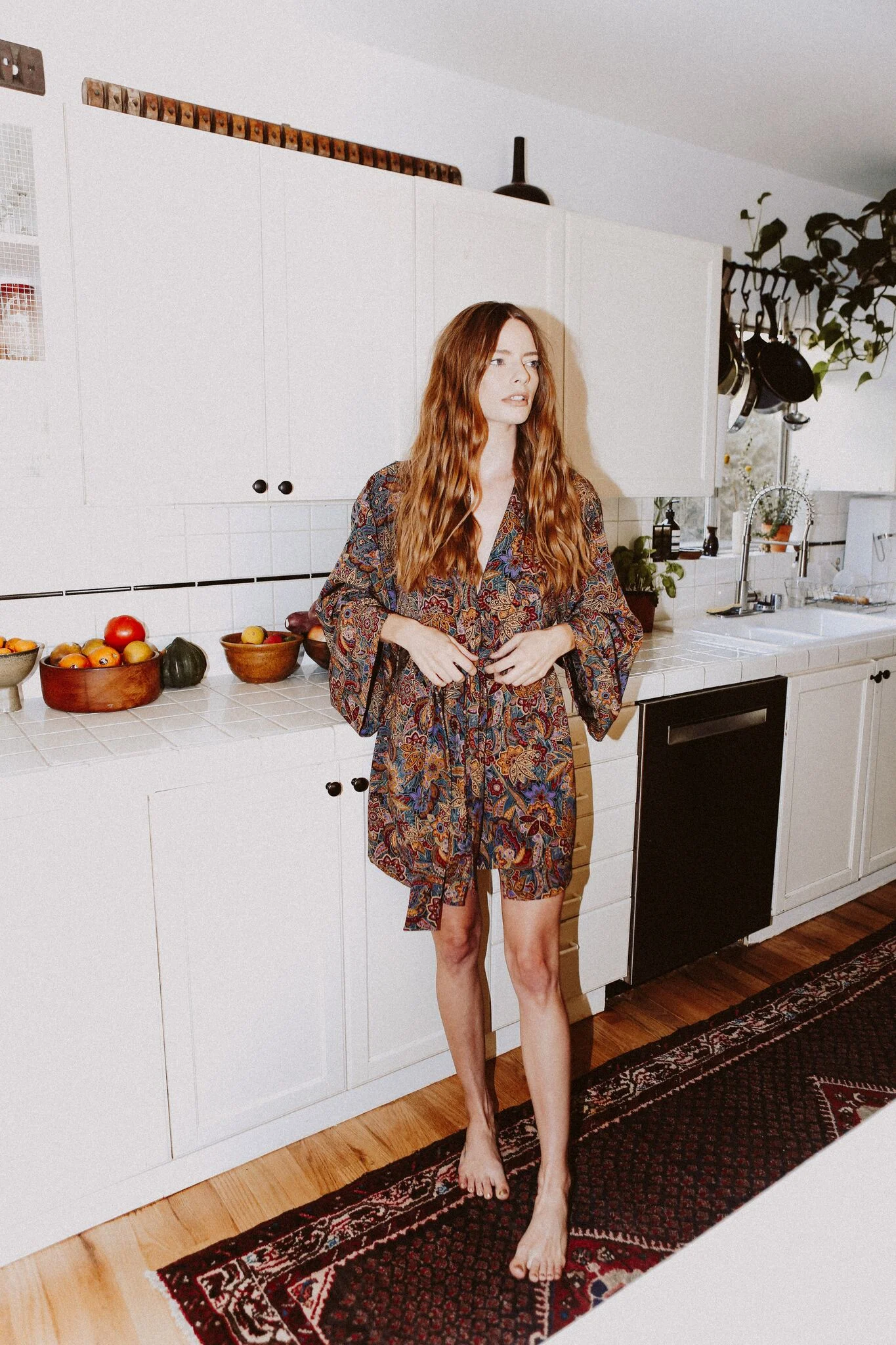 Printed Kimono