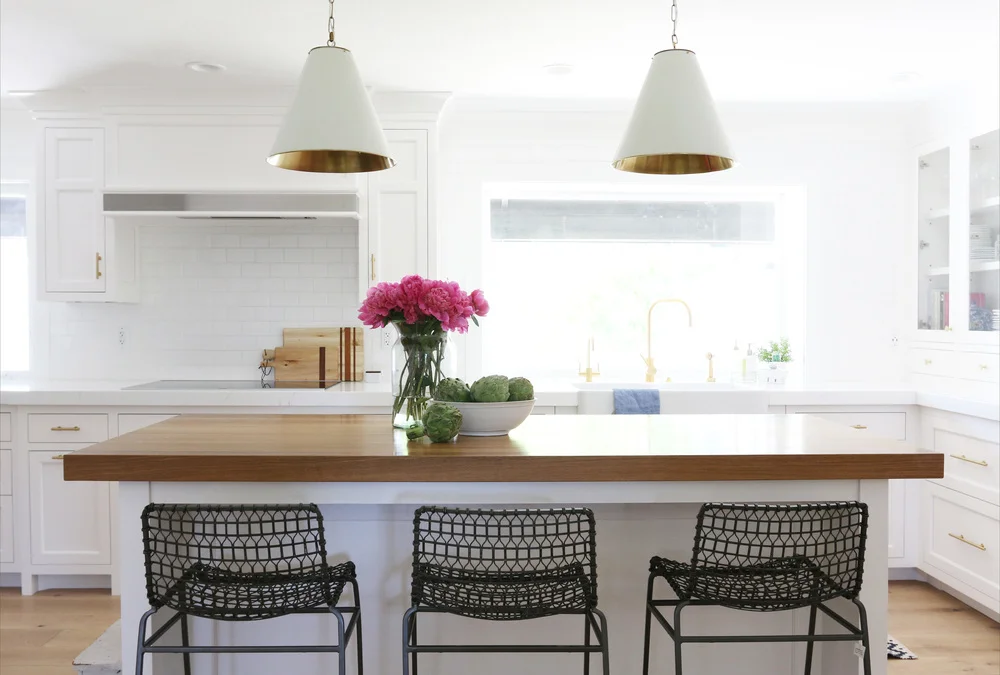 Studio+McGee's+latest+Remodel!+White+kitchen,+brass+hardware+and+a+butcher+block+island..jpg