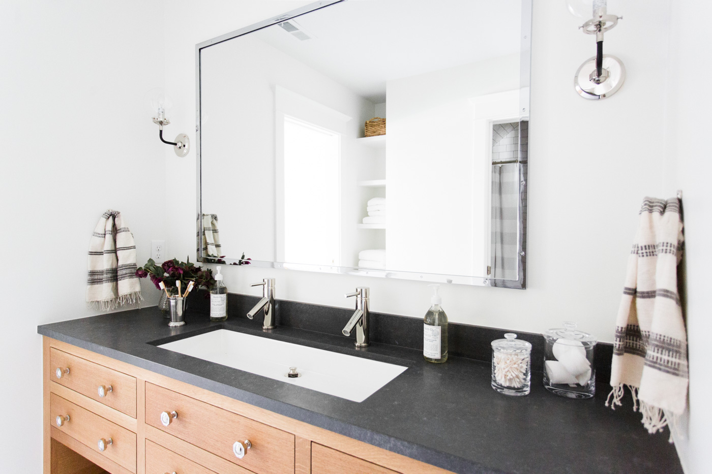 Natural+Wood+Vanity+with+dark+gray+countertop+--+Studio+McGee.jpg