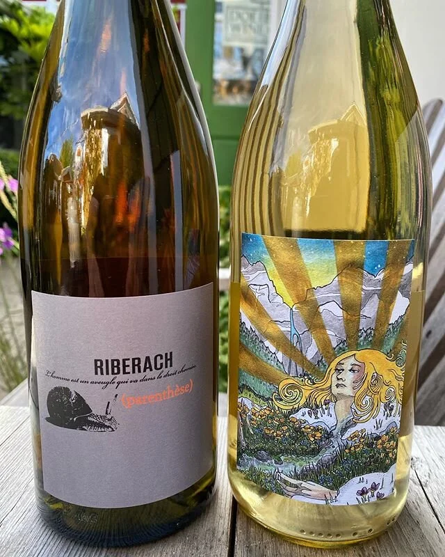 So much Riberach Parenth&egrave;se and Kelly Fox Nerthus we don&rsquo;t know what to do with it all! Send help!
.
.
.
.
.
.
#doebaywineclub #wine #winestagram #sommelier #doebaywinecompany #riberachwine #sanjuanislands #visitsanjuans #portland #doeba