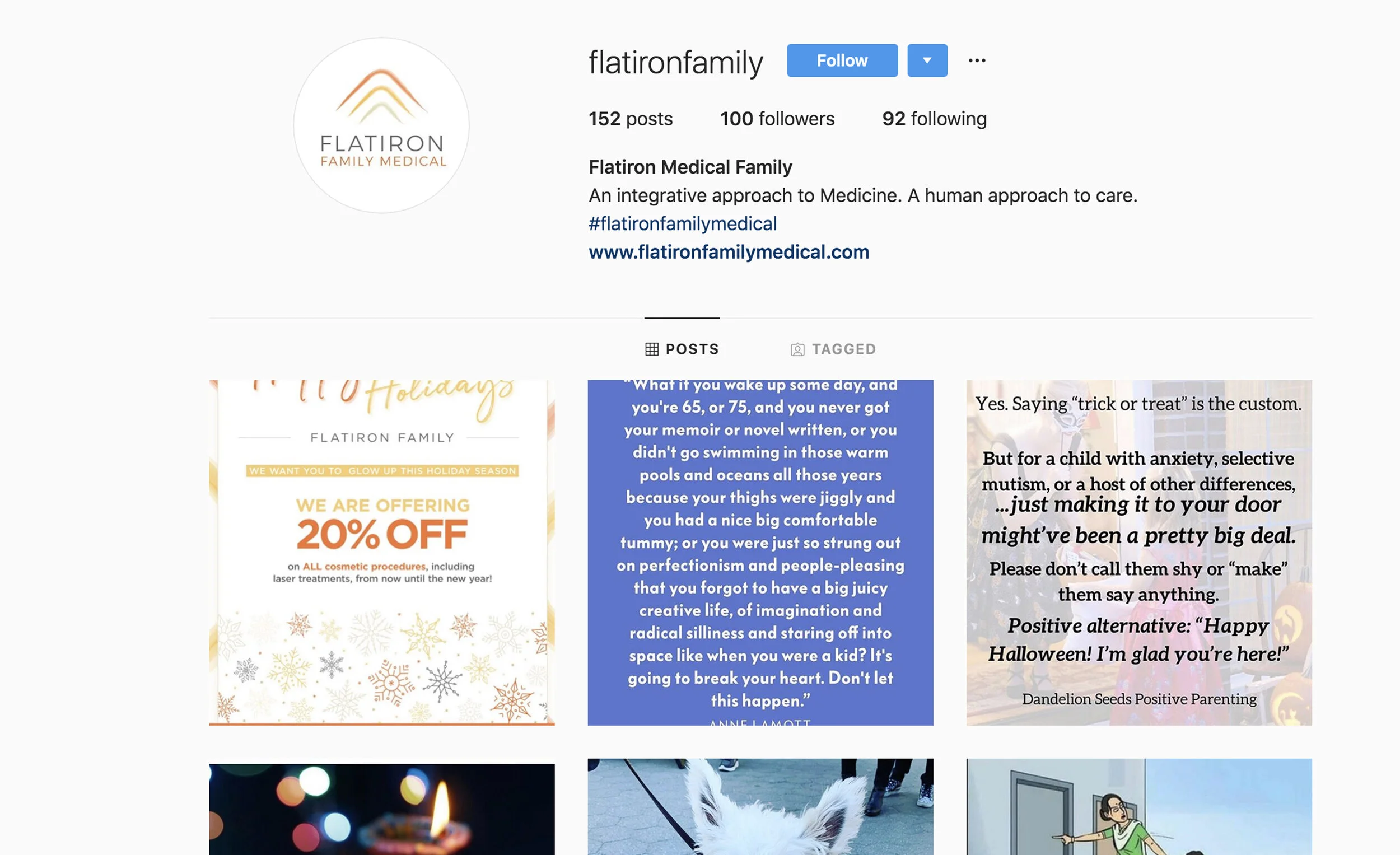 Follow Flatiron on Social Media