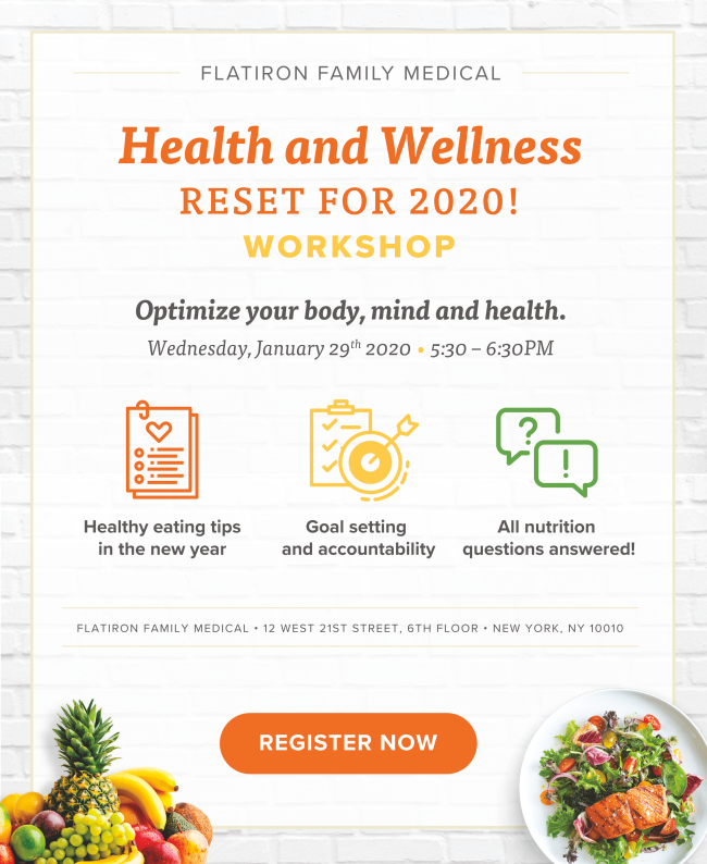 Health &amp; Wellness Reset for 2020