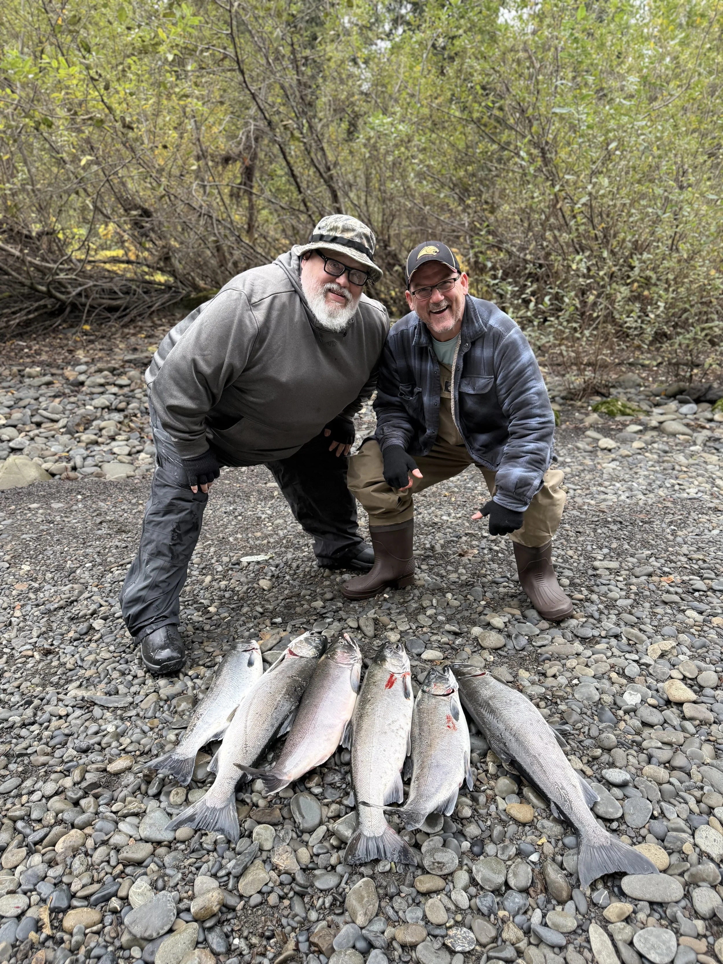 Hoh river coho fishing