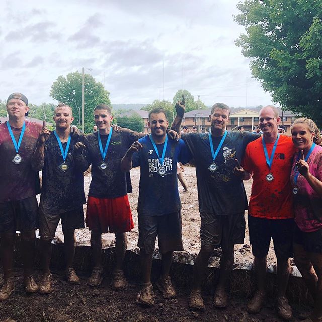 Some of our FC Young Adults brought home championship medals from mud ball today!