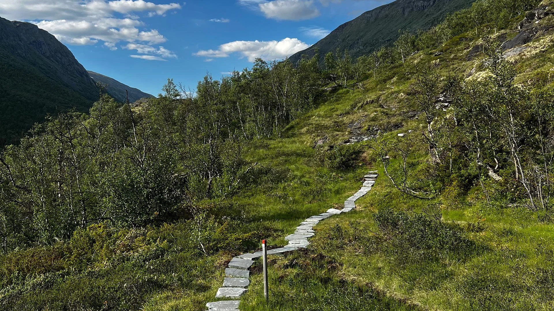 Pilegrimsvandring, Kongsvoll fjellstove - Vårstigen sør