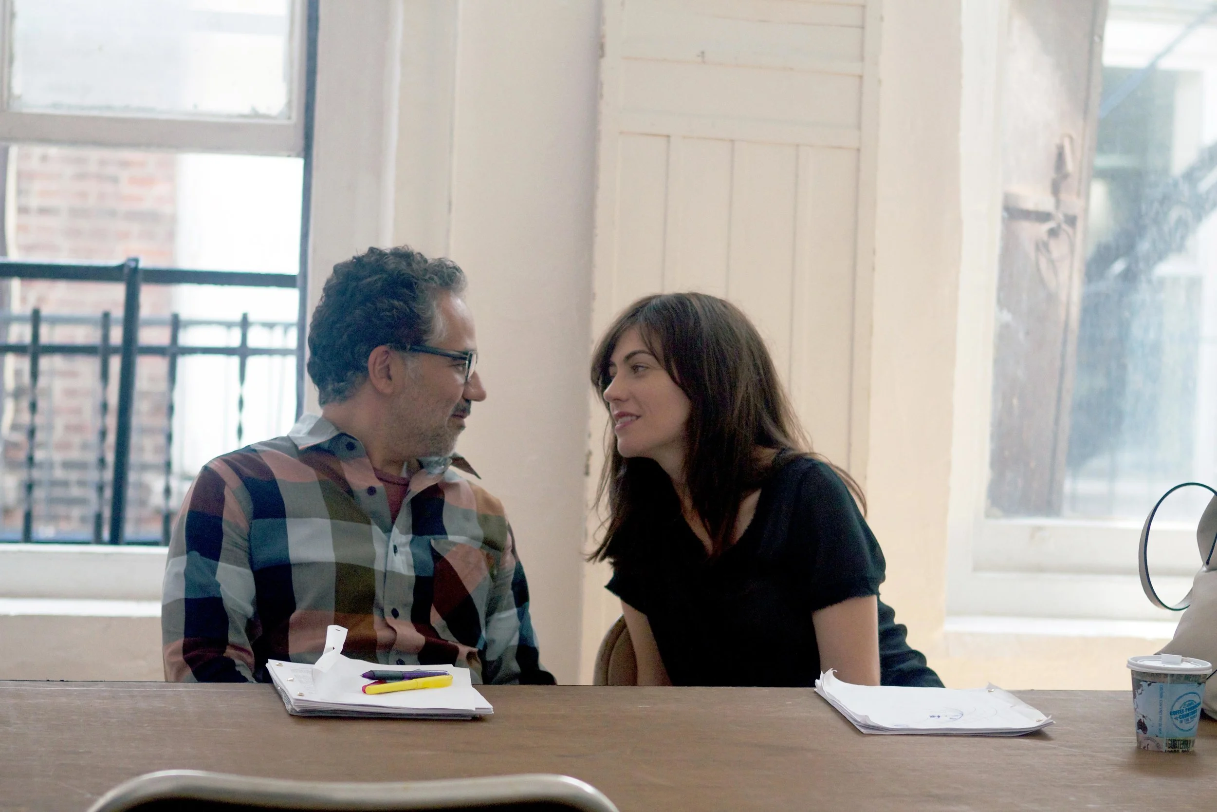 John Ortiz and Maggie Siff in A Woman, A Part (Photo: Sahid Limon)