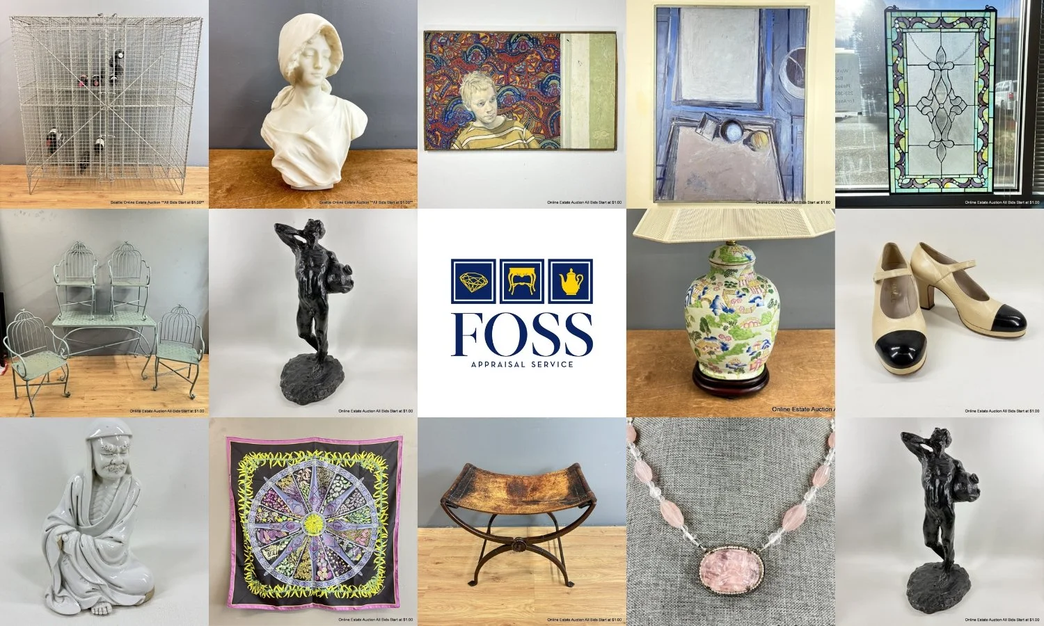 Seattle Online Estate Auction: Native American, Fine Art, Furniture, Decor Comic Books (Copy)