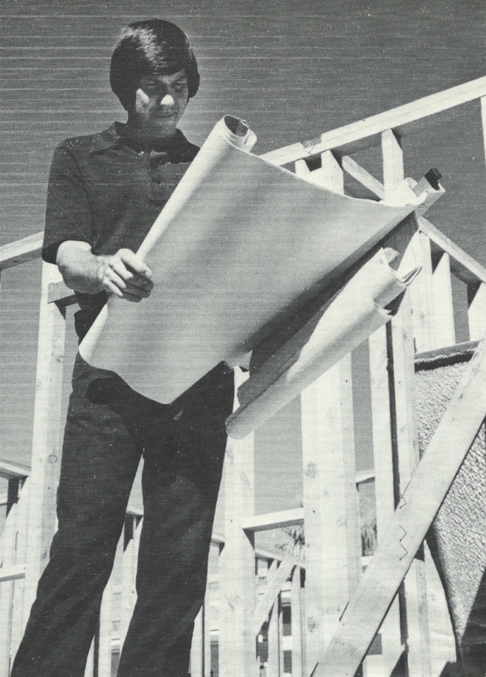 Foster's Father at construction site