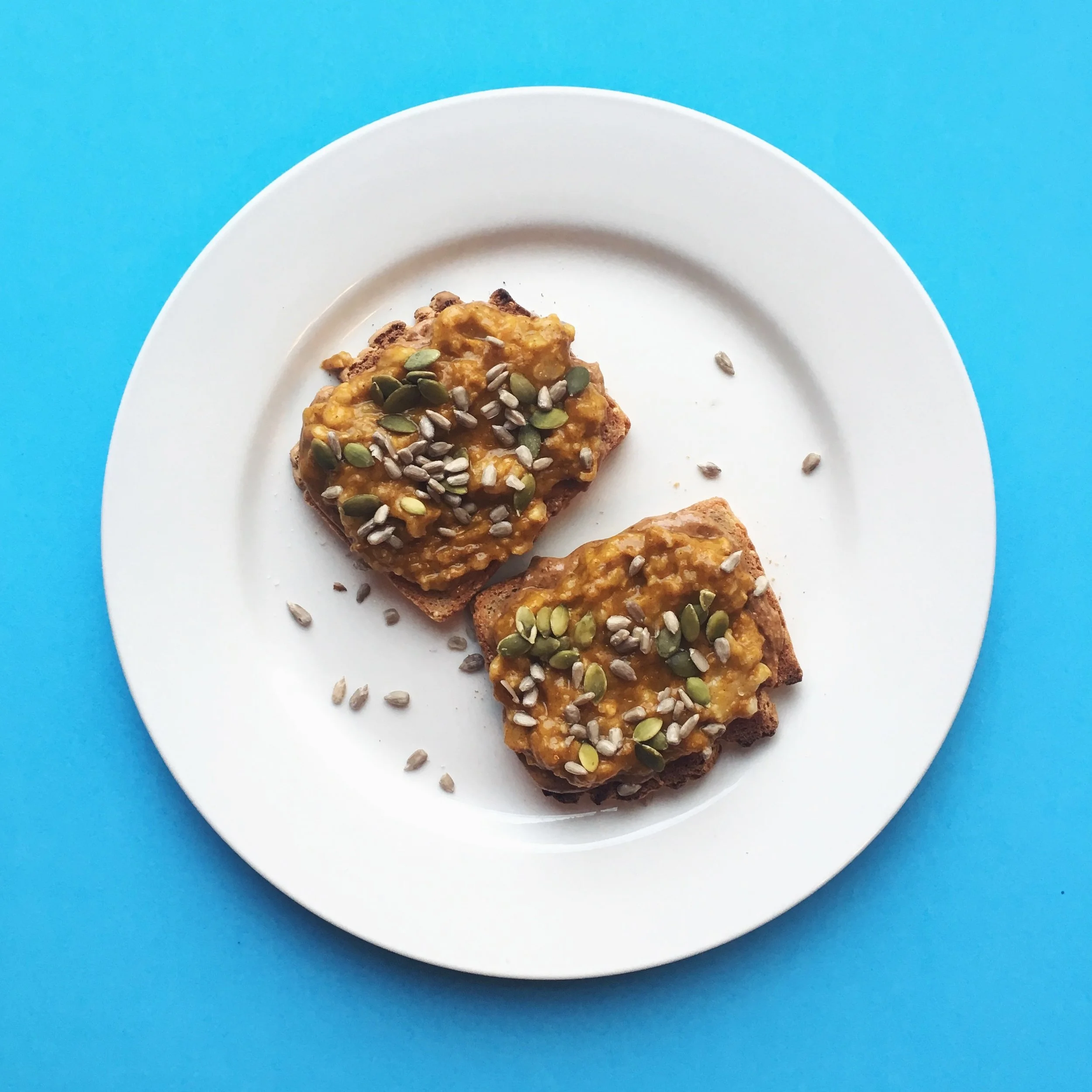 Turmeric Banana Toast