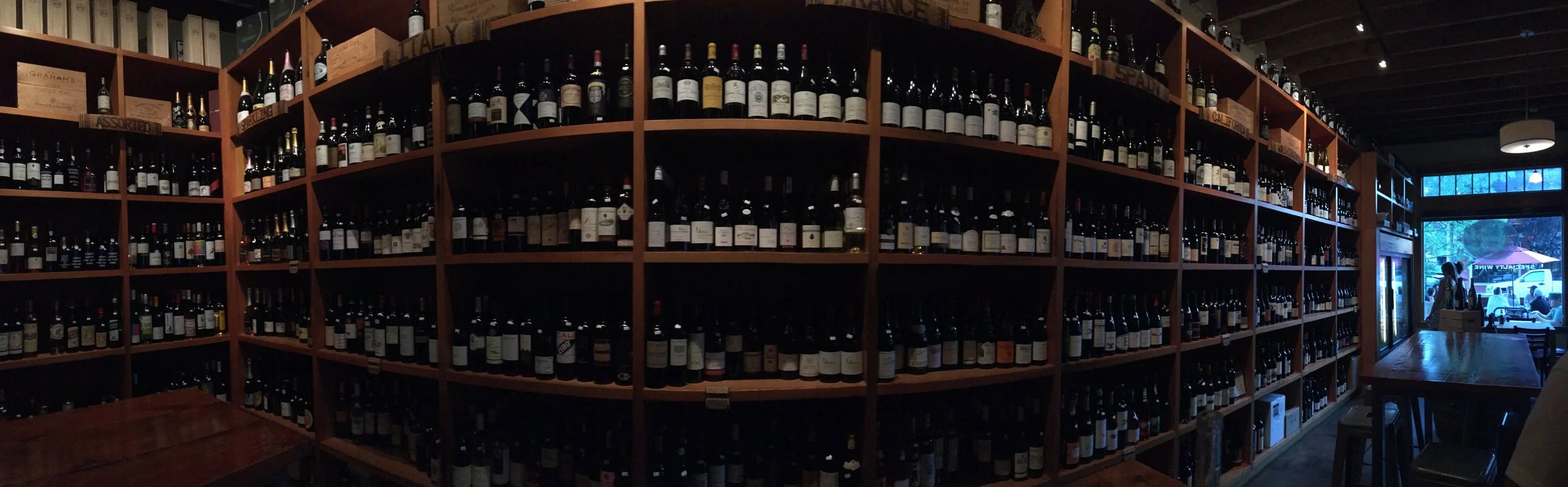 wine, wine and more wine