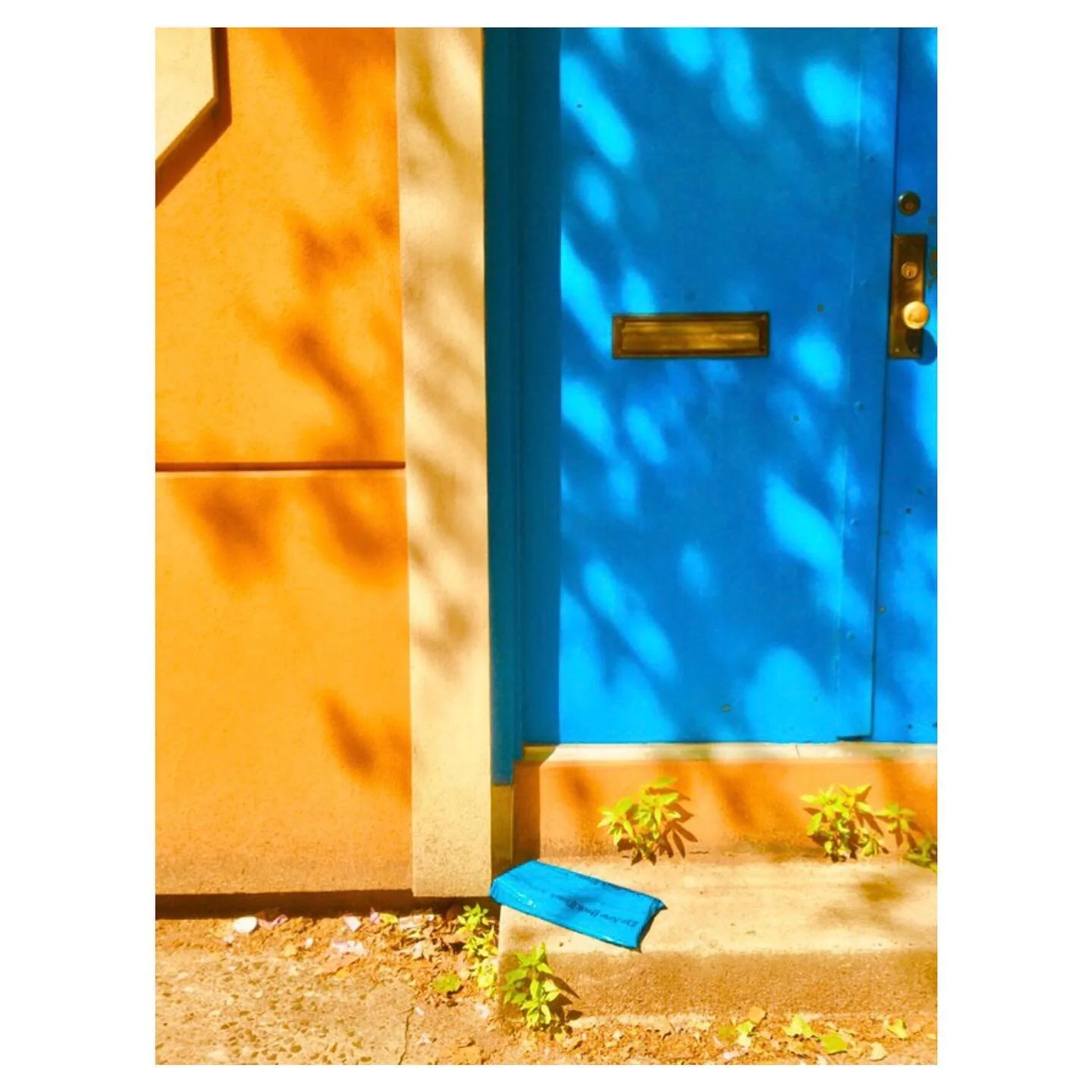 Extra, extra! Read all about it 🗞☀️ - We love a good contrasting colors &amp; simplified lines situation -
#blue #orange #colorwheel #newyorktimes #lookingfine
.
.
.
.
.
.
.
.
.
.
#colortheory #minimalistdesign #contrastingcolors #simplify #newspape