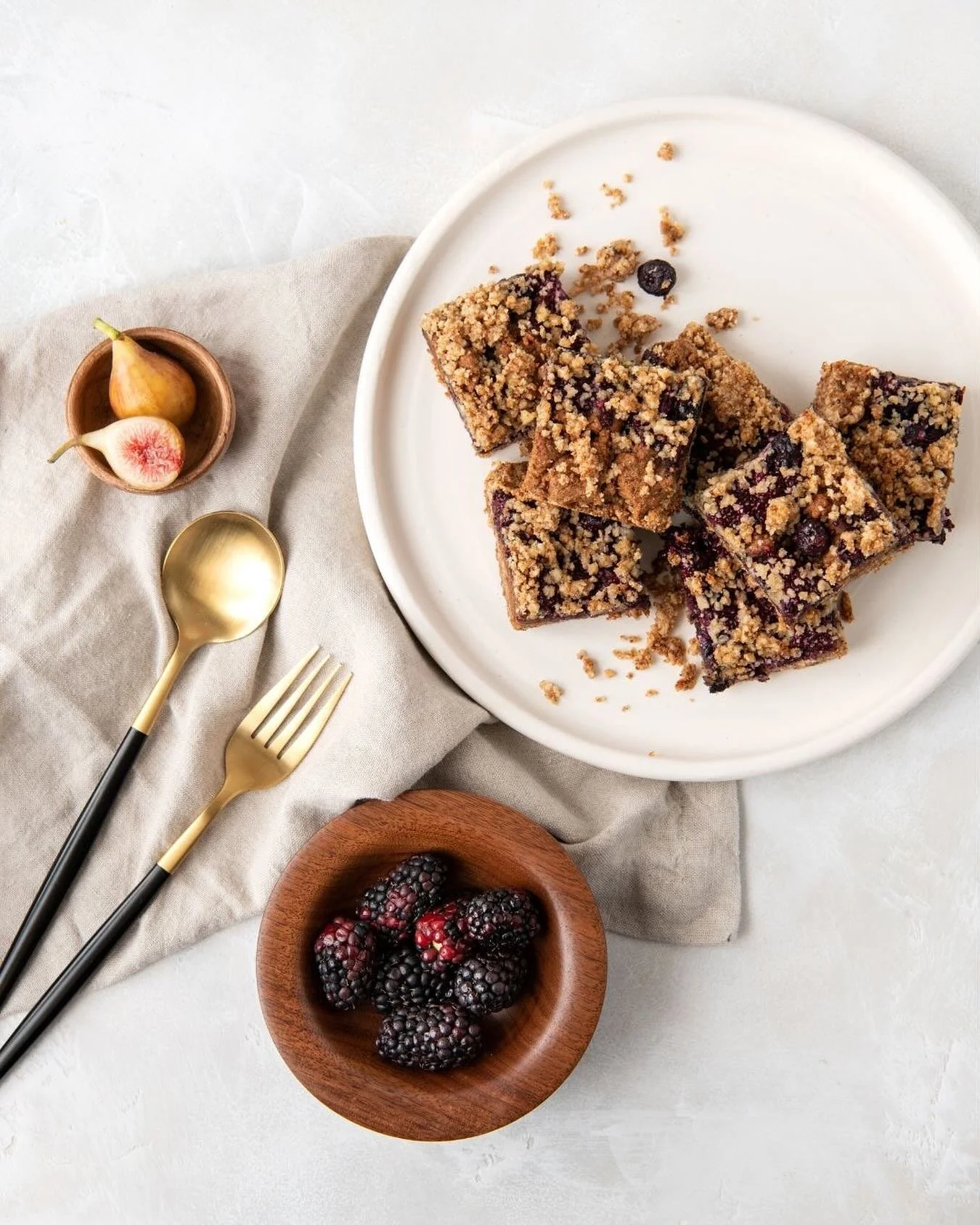 Gluten Free, Dairy Free, and Refined Sugar Free Seasonal Crumb Bars. Need I say more? 

Add them as a snack to your menu next week!