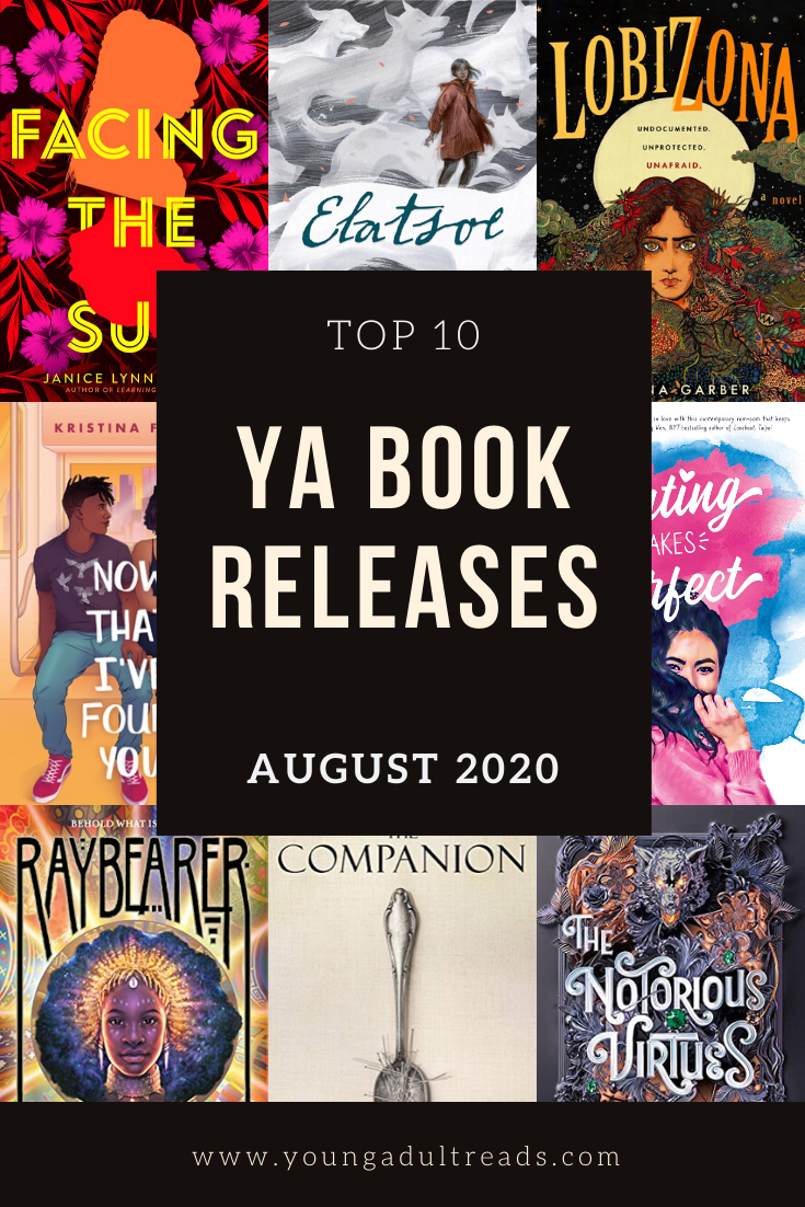 Top 10 YA Book Releases of August 2020