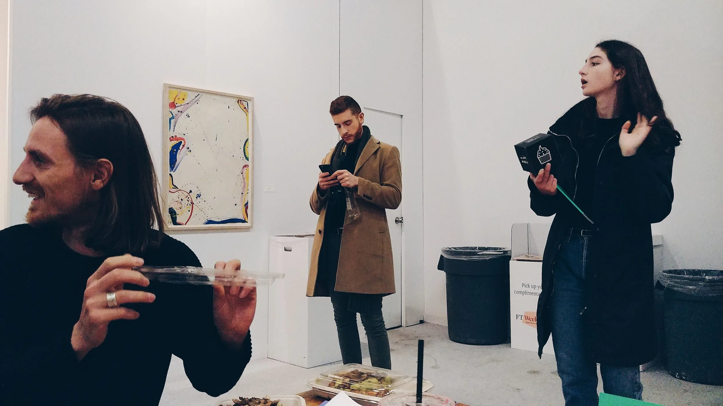 at the armory show- one of the biggest art fair in the city.JPG