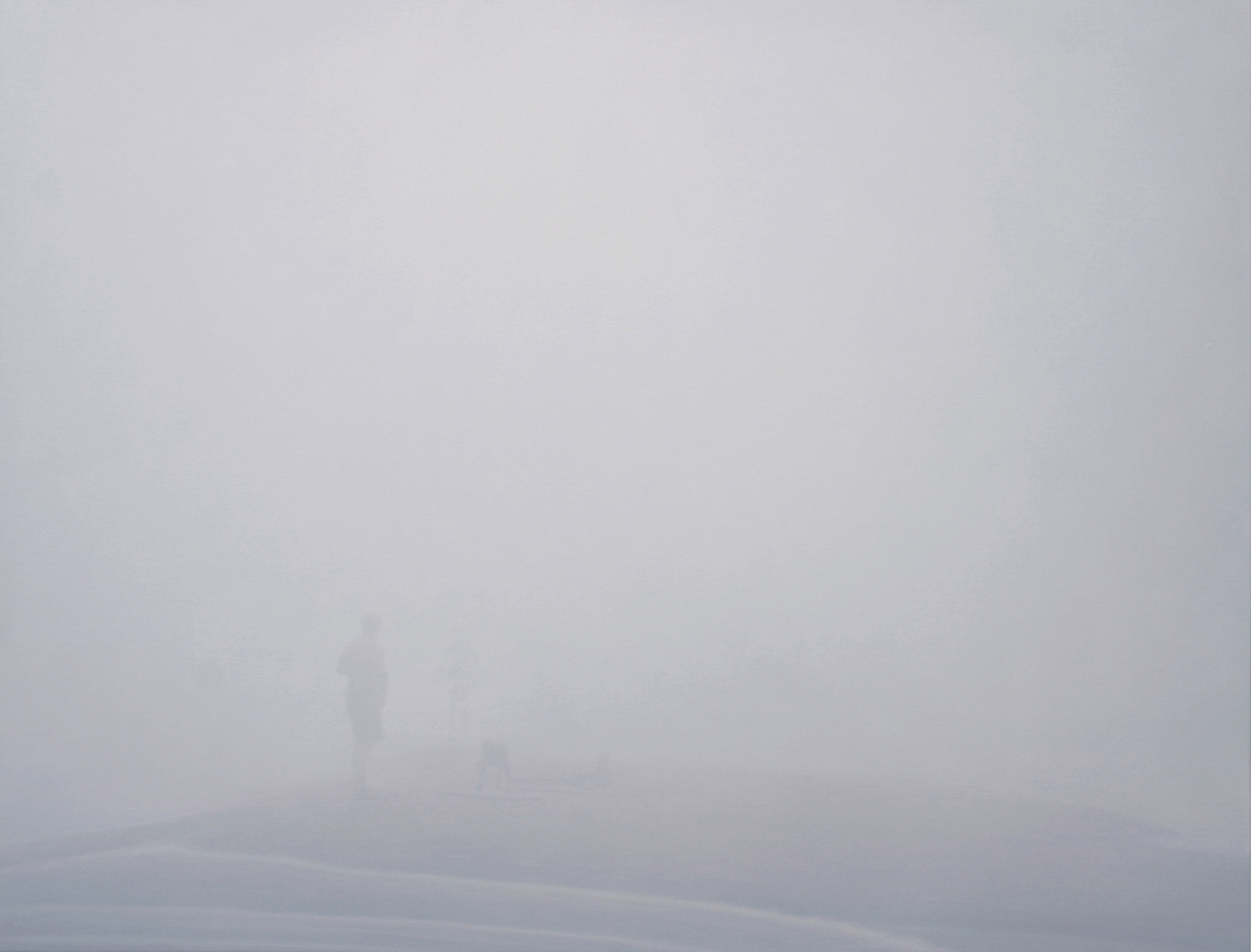 PETER ROSTOVSKY - Paintings Exploring Fog as a Metaphor and Other ...