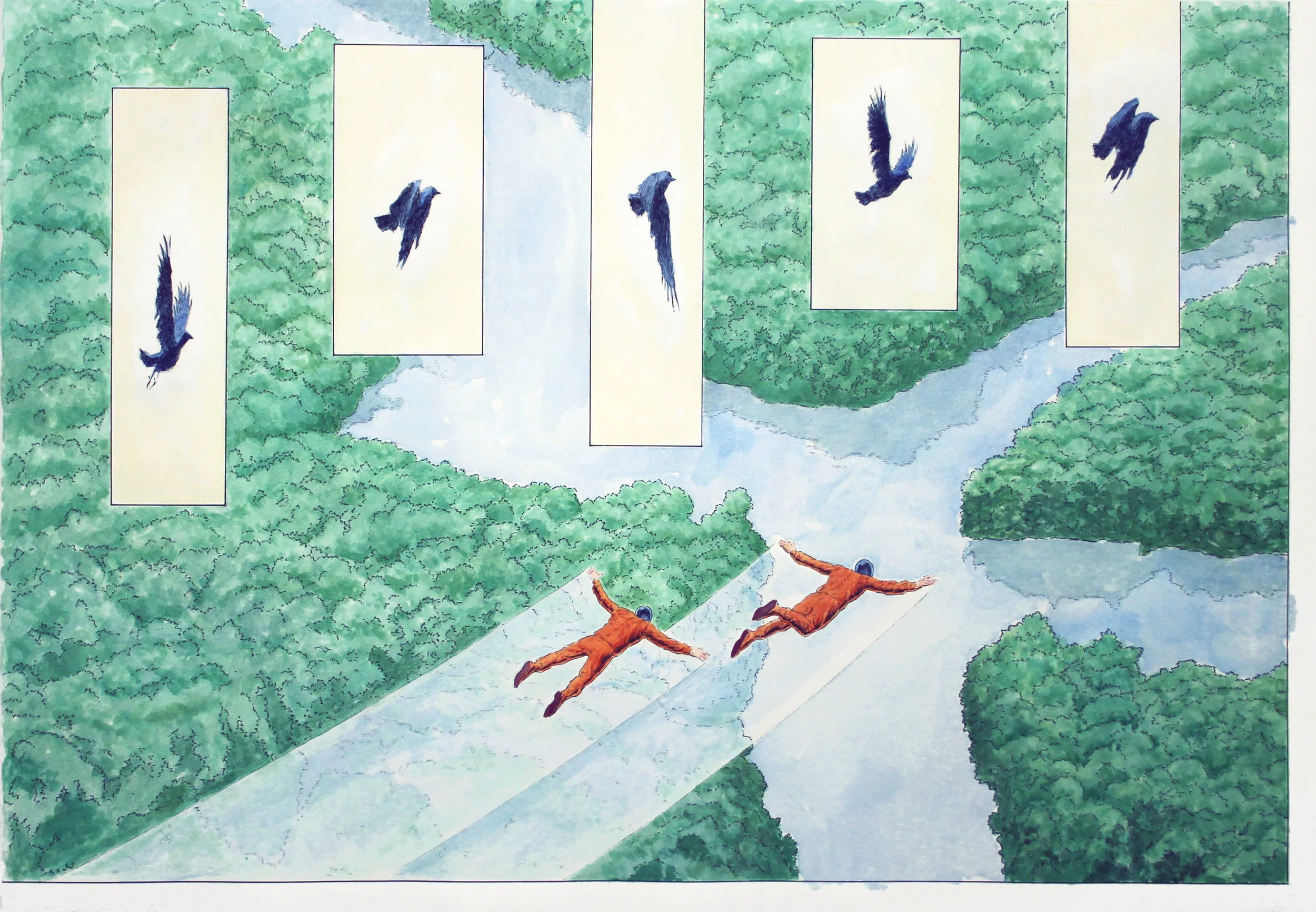 PETER ROSTOVSKY - Comics-based Art and Other Drawings
