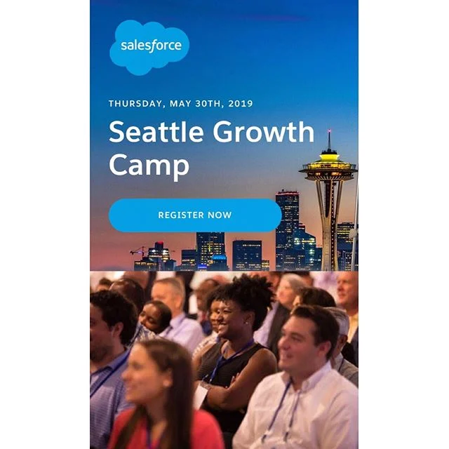 Join @salesforce and partners *today* for this FREE event for growing businesses at Block 41 in downtown Seattle. Whether your business has two people or 200, Growth Camp has the resources, networking, expert advice, and best practices you need to grow and scale your business. Stop by anytime between 1-6pm, and hear from C&S owner, Dani Cone at 2pm as she discusses her small business journey. Not to be missed! .
.
#shopconeandsteiner #seattle #capitolhill #pioneersquare #downtown #shoplocal #shopsmall #localvore #goodneighborsgoodfood #eventoftheday #eotd