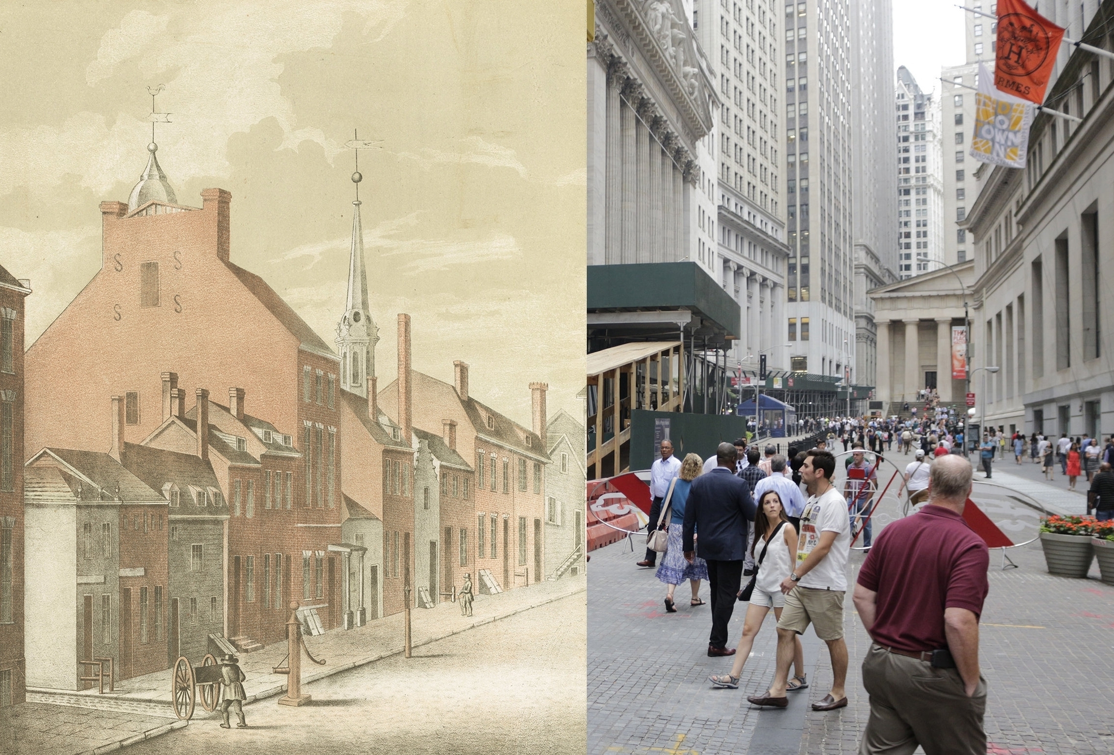The City Then And Now New Amsterdam Stories