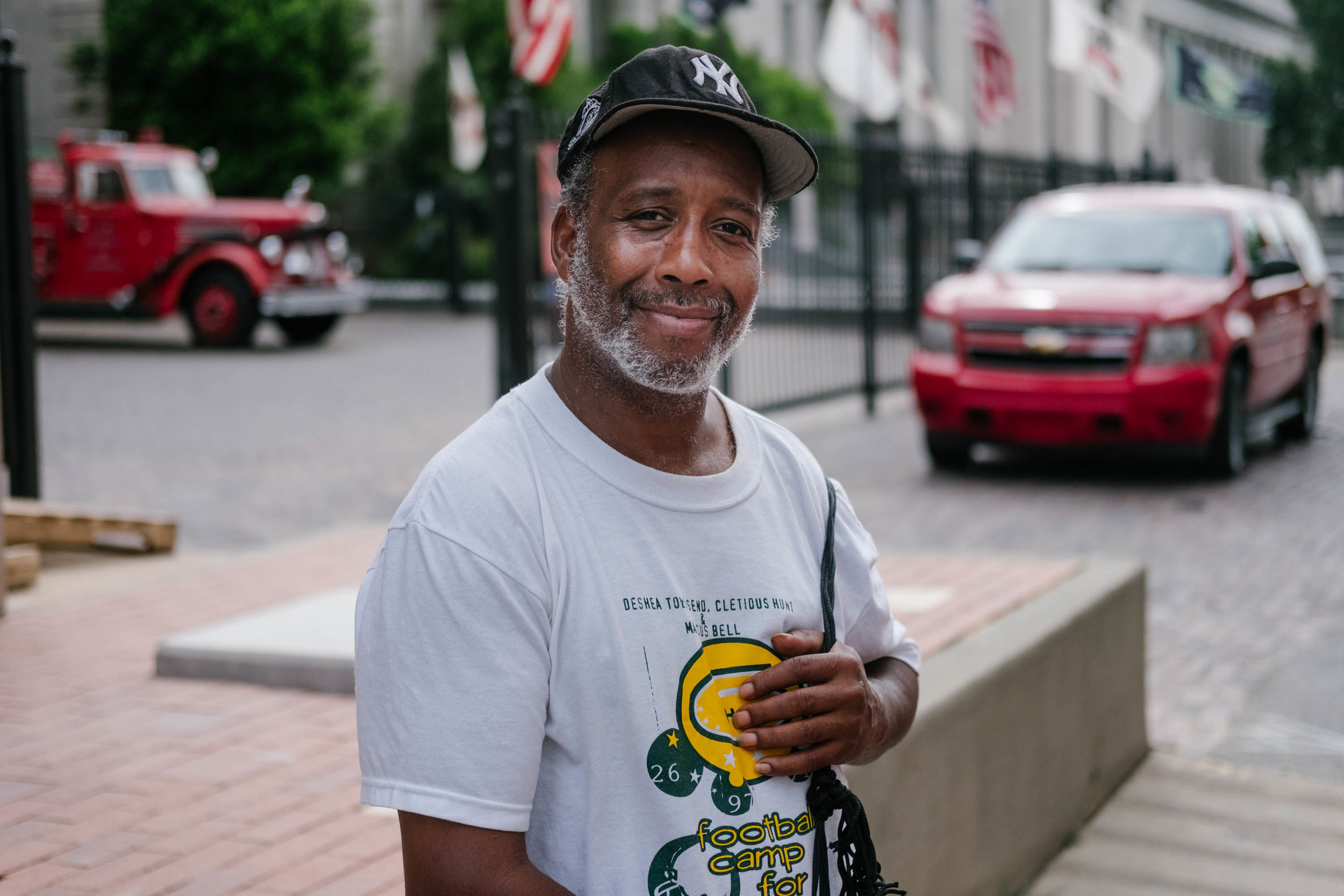 Patrick, a homeless man from NYC, June 19, 2018.