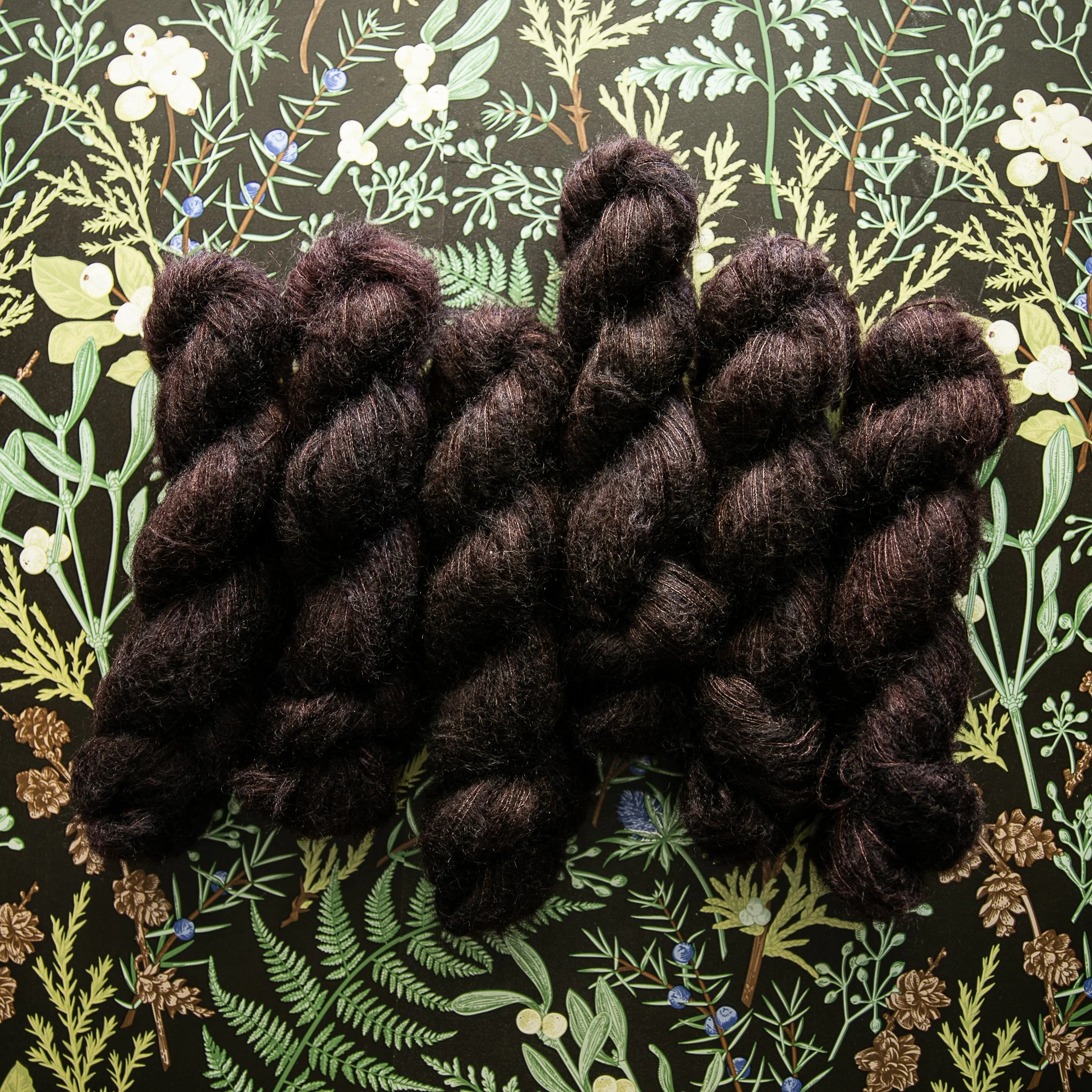 NIGHTSHADE | KID MOHAIR SILK