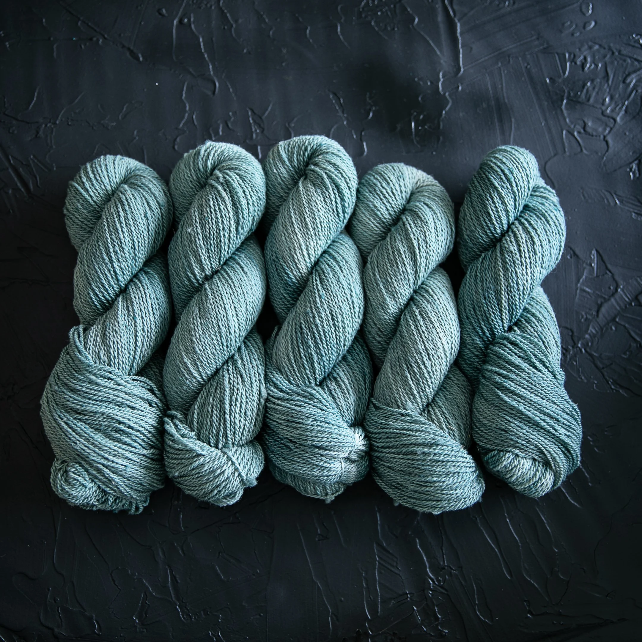 Petrichor | Lived-In Contrast | Merino/Rambouillet BORN SHORN DYED