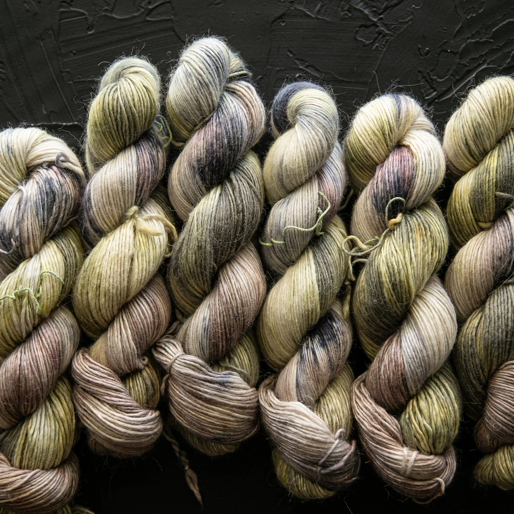 Penistone Crags (windblown sage) WUTHERING HEIGHTS (book) COLLECTION — Alpaca Merino Silk DK