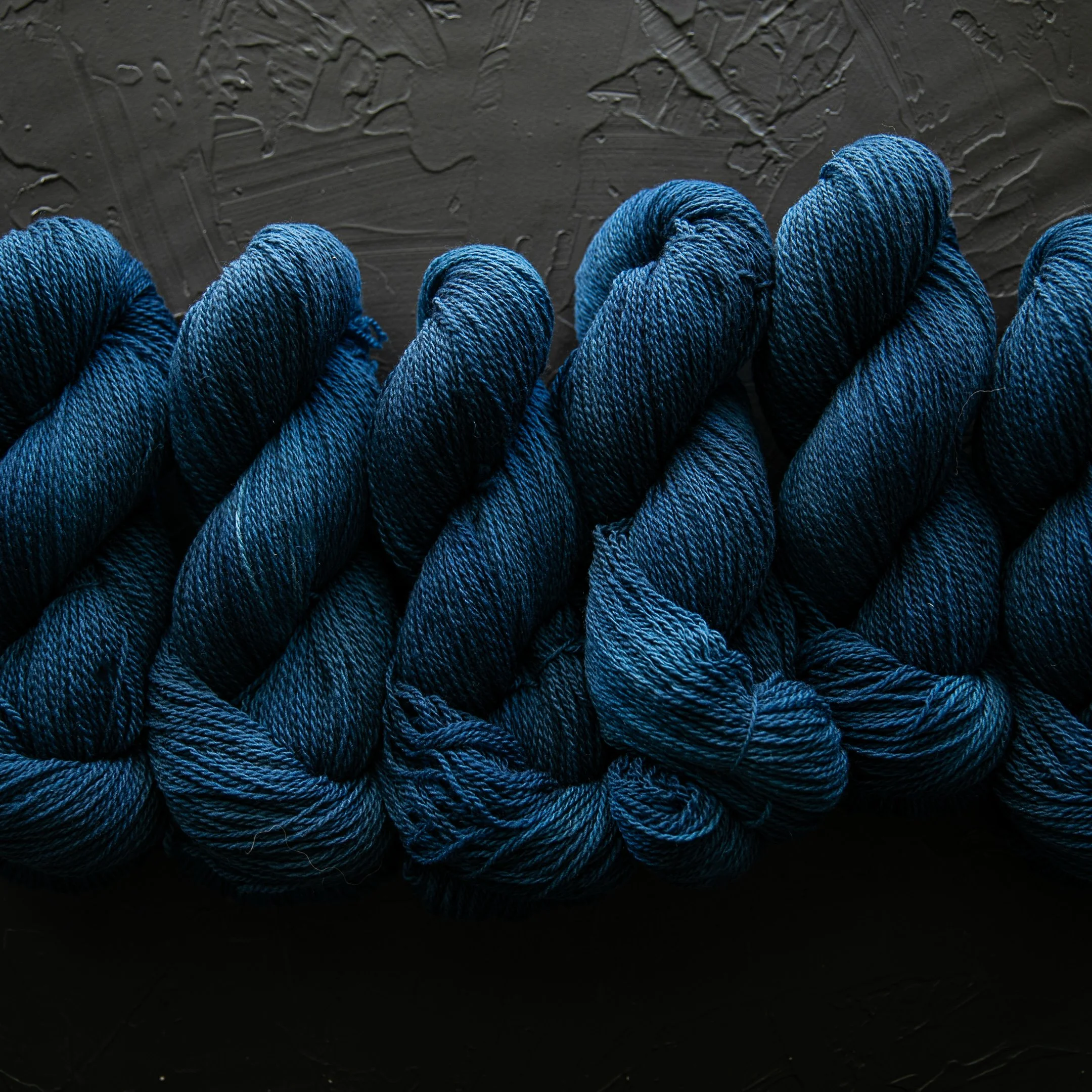 Inkwater (deep teal) — Corriedale Fingering