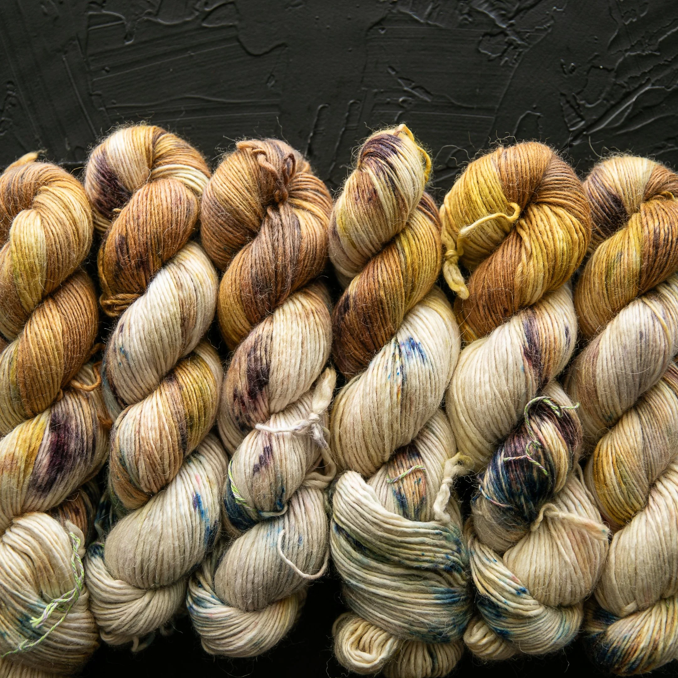 Thrushcross Grange (golden parlor) WUTHERING HEIGHTS (book) COLLECTION — Alpaca Merino Silk DK
