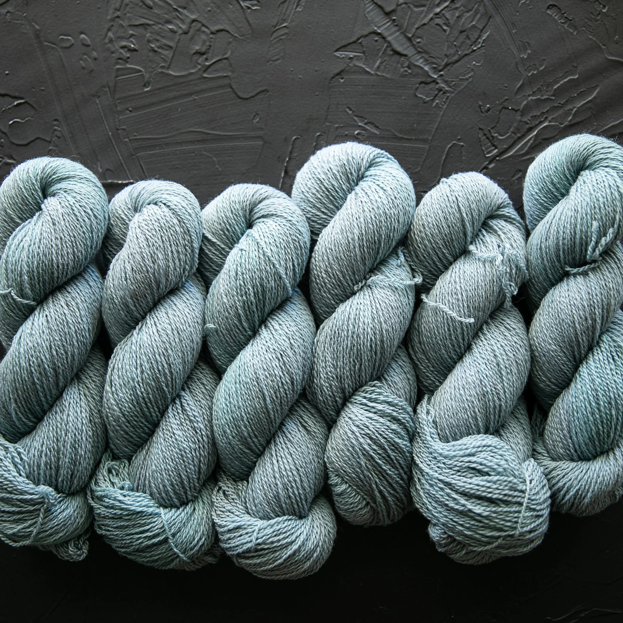 Stonewash (pale mist) — Corriedale Fingering