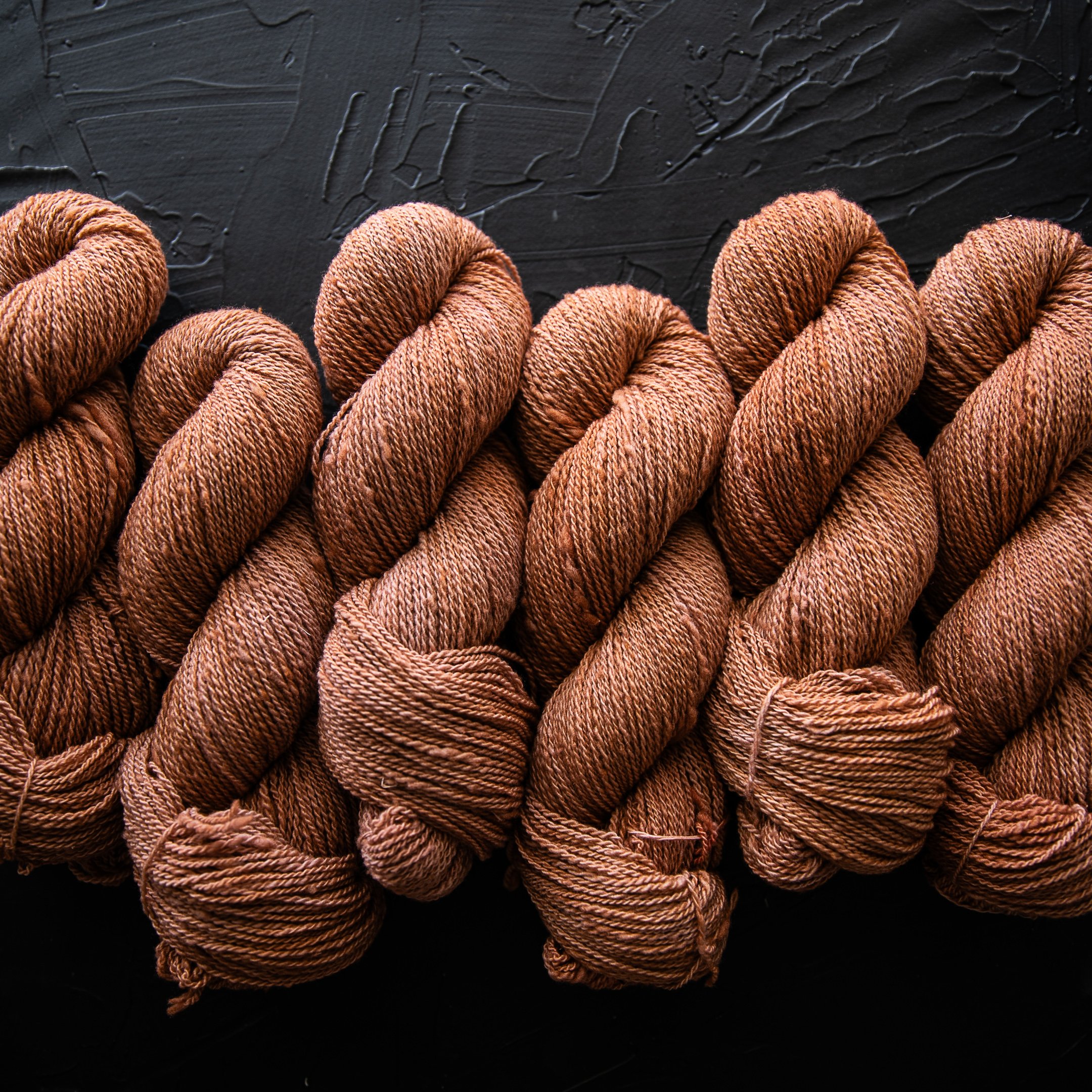 Clay (less saturated) {100% Nevada Born and Shorn Merino Rambouillet} READY-TO-SHIP