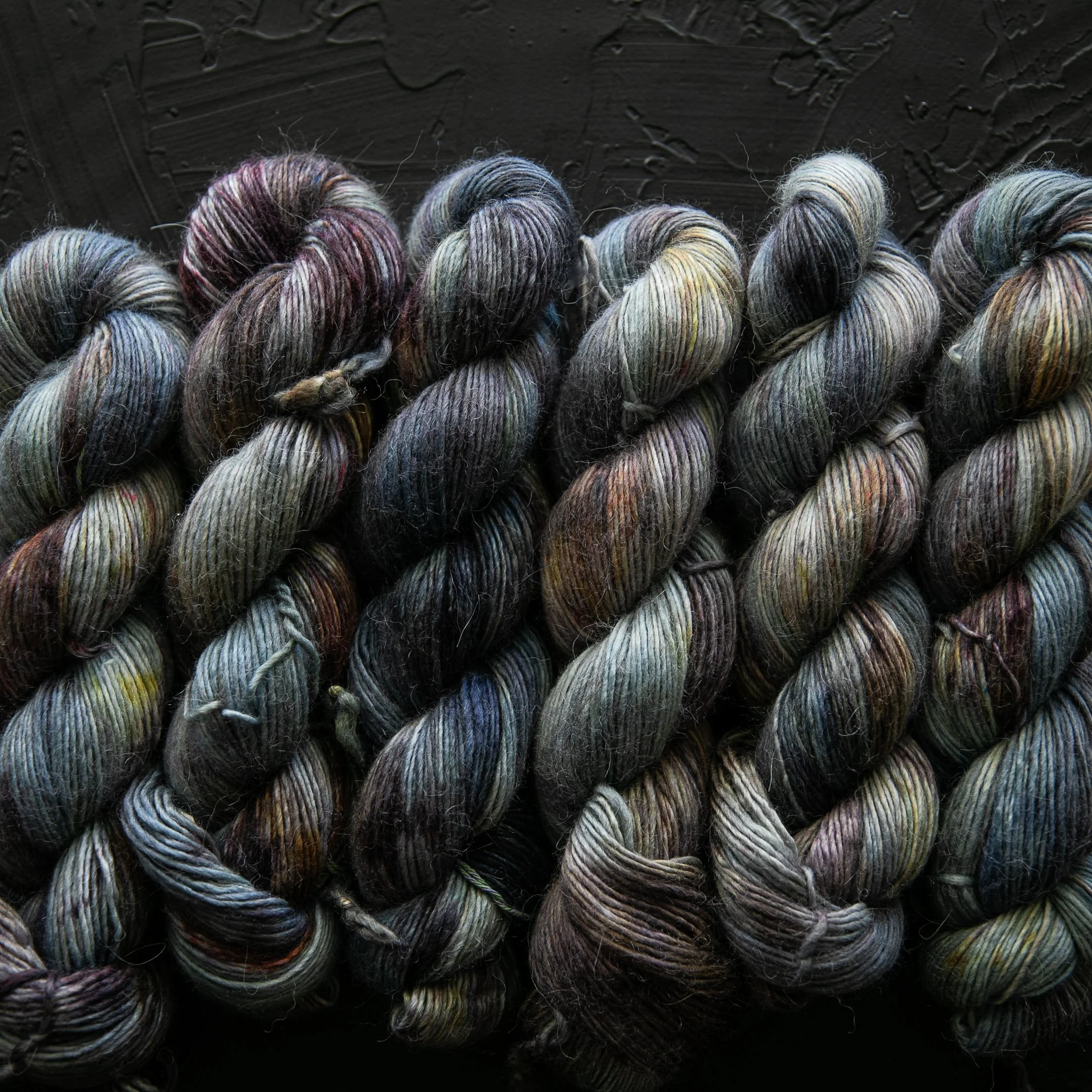 Heathcliff (storm moor) WUTHERING HEIGHTS (book) COLLECTION — Alpaca Merino Silk DK