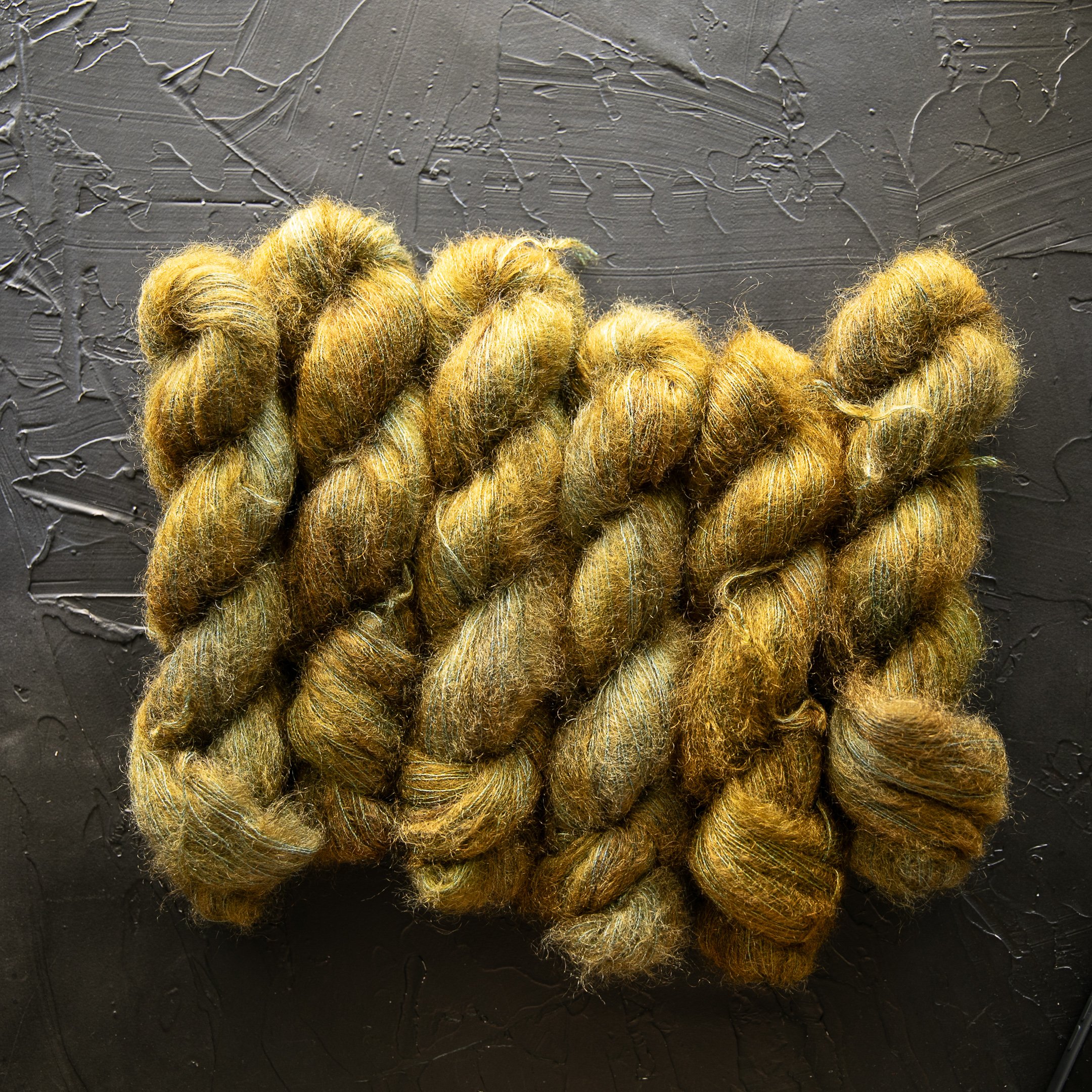 Mossmere (forest shadow) ROOTS COLLECTION — Mohair Silk