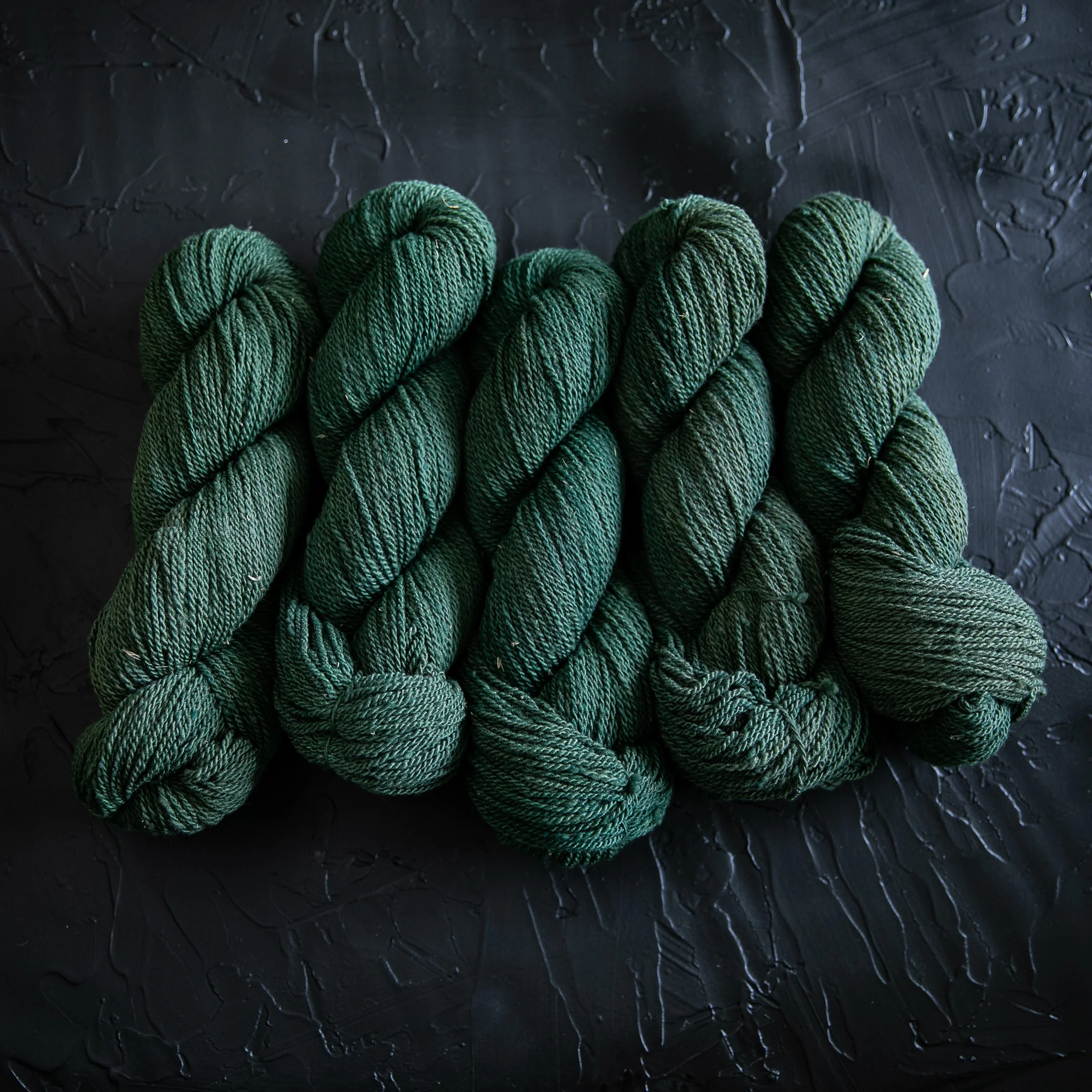 Cypress | Lived-In Contrast | Merino/Rambouillet BORN SHORN DYED