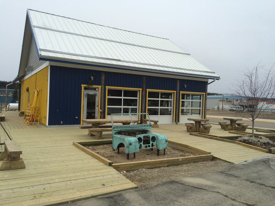 Spring 2016, so close to the end of construction.