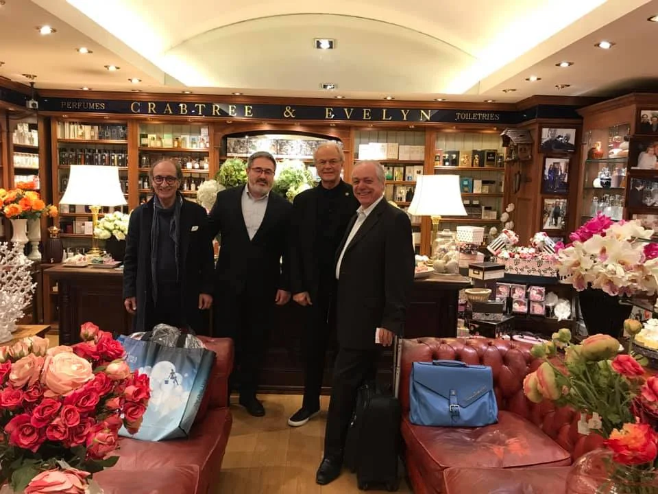 Desire fragrances Meeting with Mazzolari