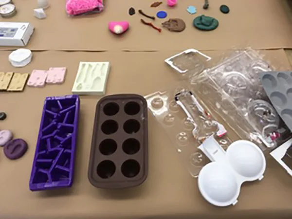 Molds. Photo courtesy of Mary Hallam Pearse.