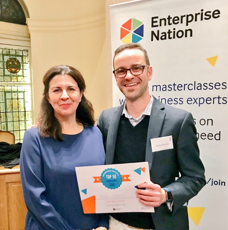 With Emma Jones MBE, founder of Enterprise Nation